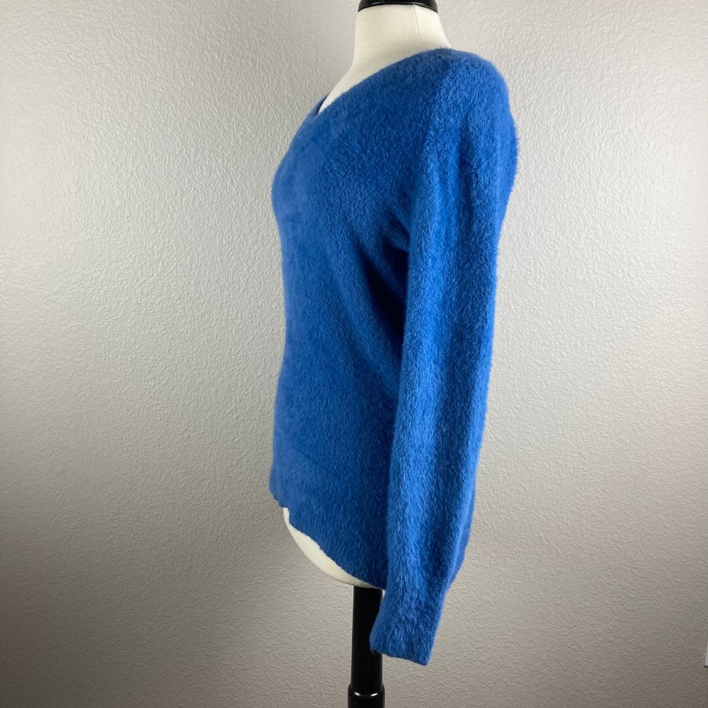 Aritzia Sunday Best Veruca Blue Chenille Sweater - XS - Picture 2 of 6